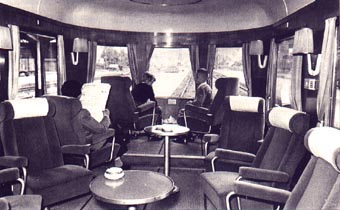 The famous panorama coach of the Henschel Wegmann train. | Photo: Archiv Michael Meinhold