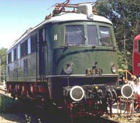 Locomotive E 18 31 in the original green coloring | Photo: Christian Zeilwegger