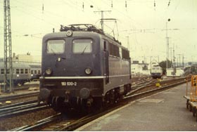 Locomotive E 10 130, on the first generation E 10 locomotives | Photo: Alex Strueder