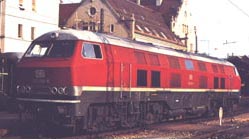 Locomotive for test purposes, the V 320 001 from Henschel